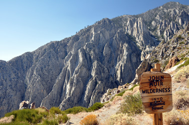 John Muir Wilderness border