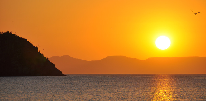 Sunset from Gallo Beach
