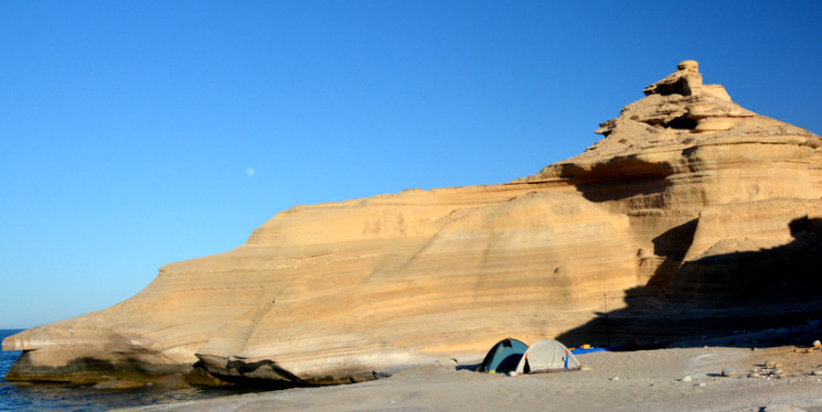 Sandstone campground