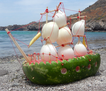 Veggie caravel