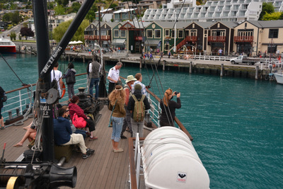 Arriving at Queenstown