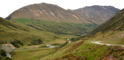 Downhill to Walter's Peak Station