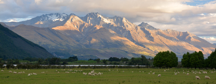 New Zealand sunset