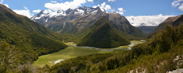 Routeburn view Routeburn view