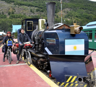 The southernmost train