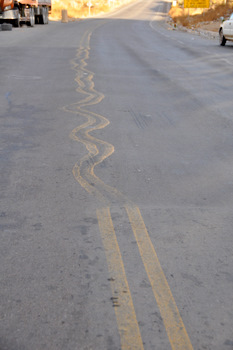 In Bolivia not everything is as straight as it should be...