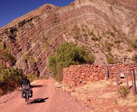 Rock formation right after Chaunaca