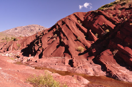 Rock formation before Quila Quila