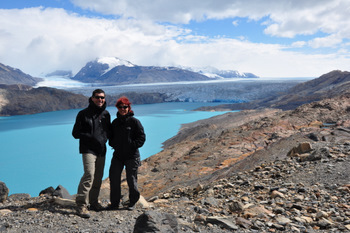 Upsala glacier view