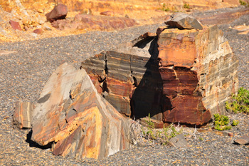 Multicolor rocks