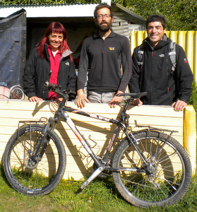 Miguel, Judit y Cèsar