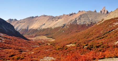 Rucaco valley and Cerro Catedral