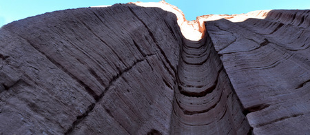 Vertical grooves
