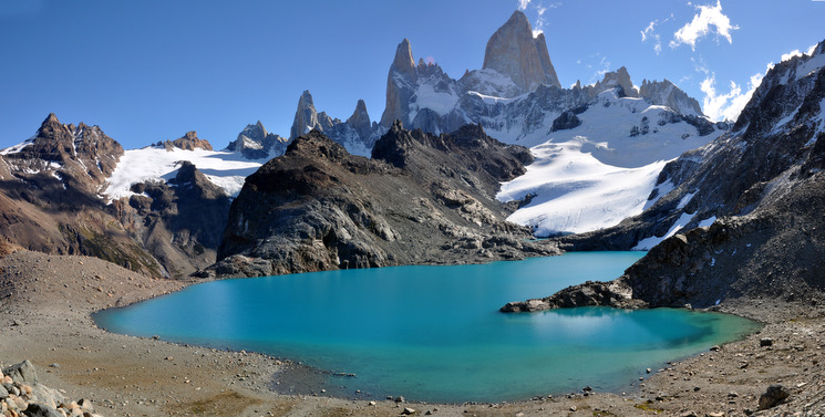 Vista from Laguna de los Tres