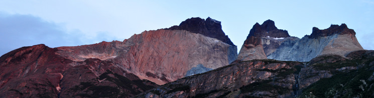 Sunrise at Los Cuernos