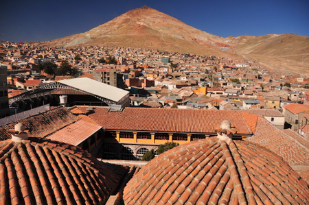 Cerro Rico from the San Francisco church roof