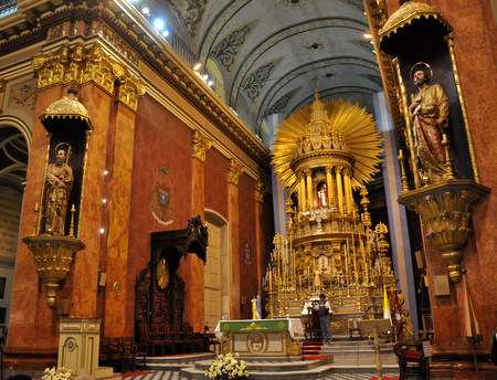 Cathedral altar